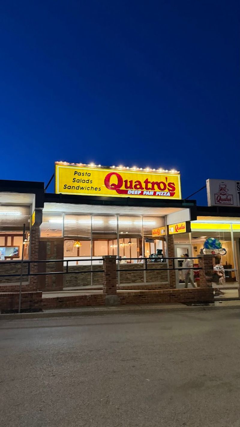 Quatro’s Deep Pan Pizza Quatro’s Deep Pan Pizza