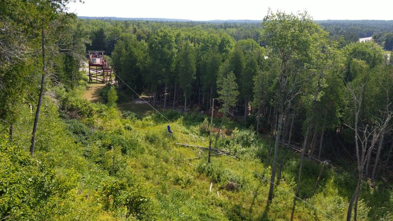 Zip Lines With a View Worth the Nerves Zip Lines With a View Worth the Nerves