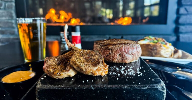 A 755-Degree Stone Makes This Michigan Steakhouse One Of The State’s Most Unique Dinner Spots