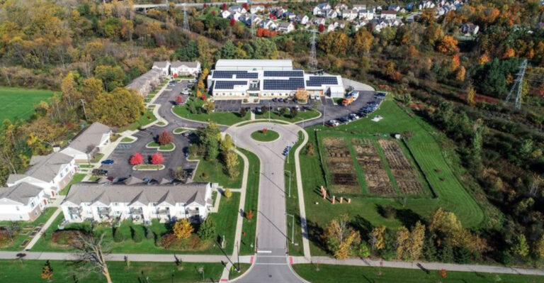 A Quirky Michigan Display of Giant Orange Veggies Has a Heartwarming Meaning