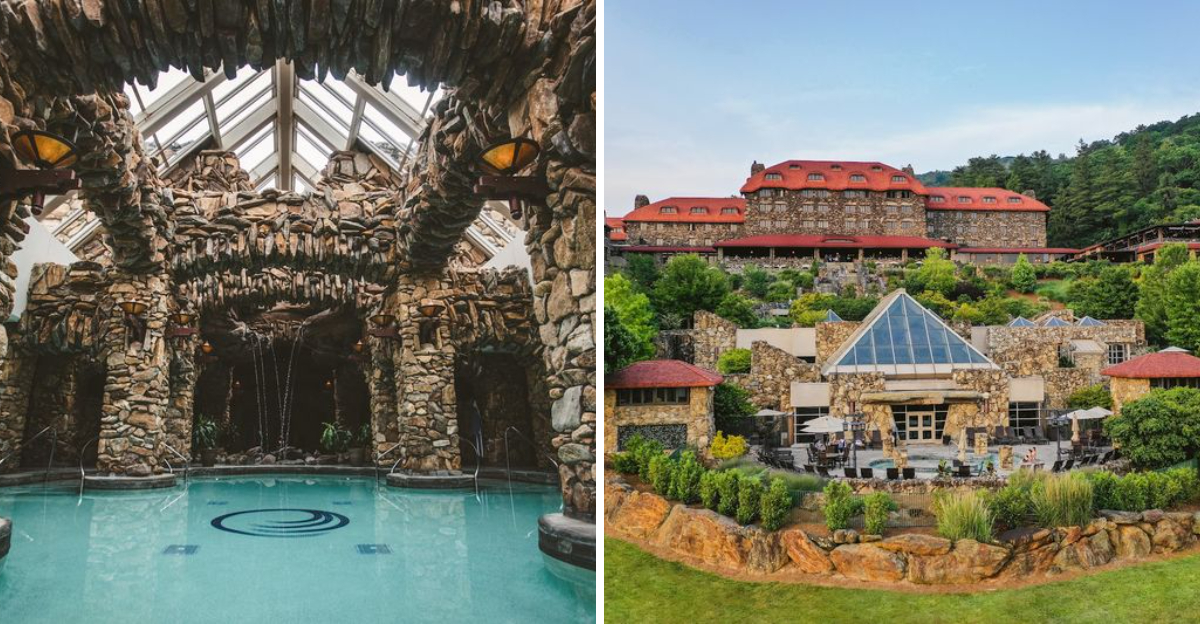 Adults-Only Pools, Waterfalls, and Total Relaxation Await at This North Carolina Mountain Spa