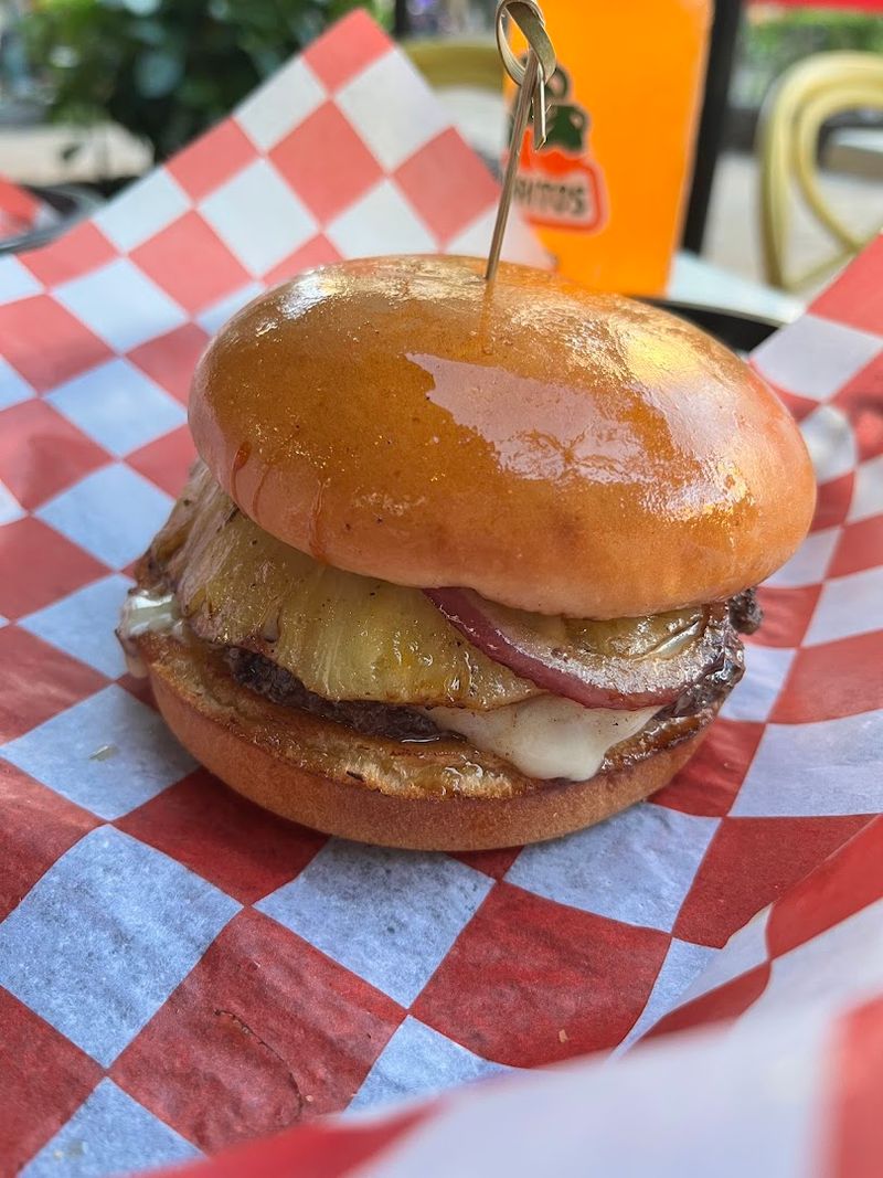 The pineapple teriyaki burger that steals the spotlight The pineapple teriyaki burger that steals the spotlight