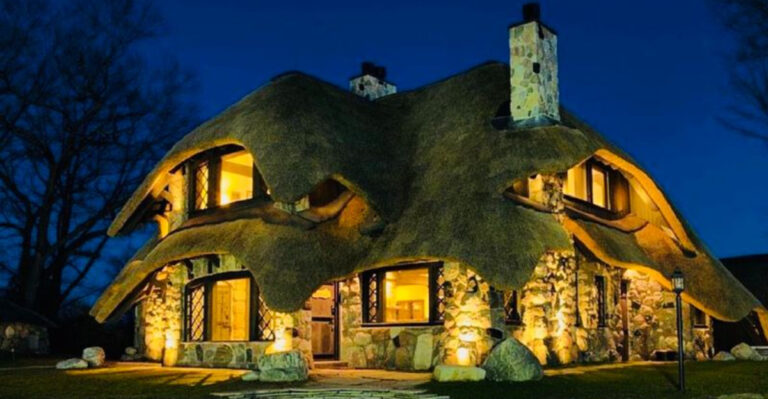 Charlevoix’s Mushroom Houses May Be Michigan’s Most Magical Neighborhood