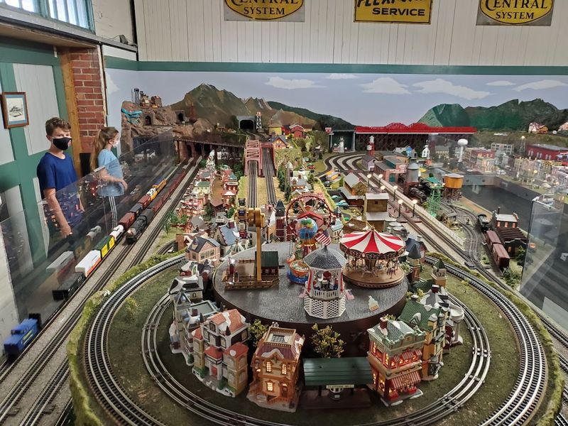 The Model Train Room Is Where the Pace Changes