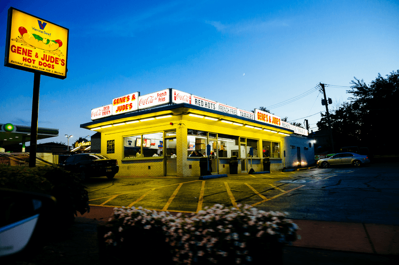 A Bright Counter on River Road