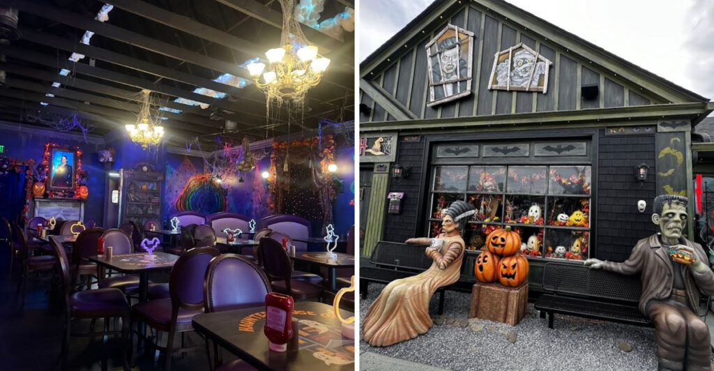 Halloween Never Ends at This Spooky New York Burger Shack