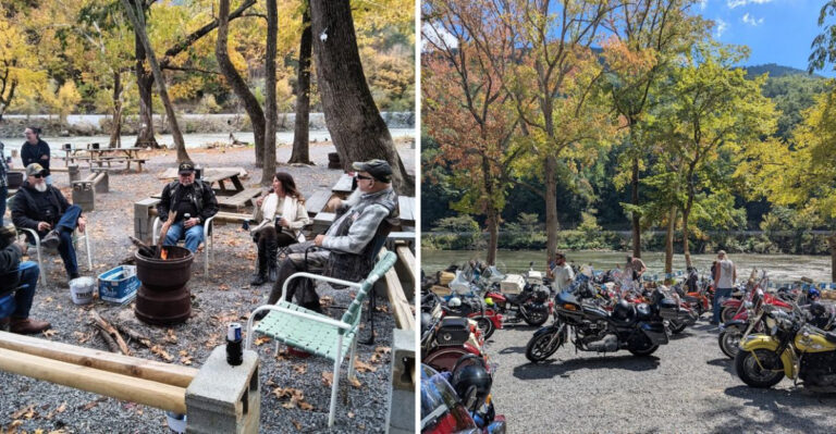 Motorcycle Riders Can’t Get Enough Of This Legendary Tennessee Riverfront Hangout