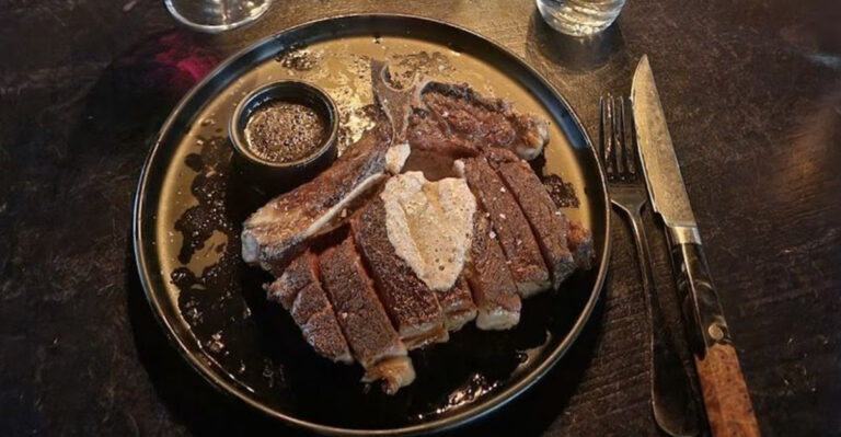 New Jersey’s Most Unexpected Steakhouse Is Inside An Old Bank Building