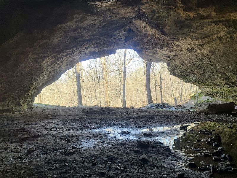 Sand Cave Trail (Shawnee National Forest near Eddyville)