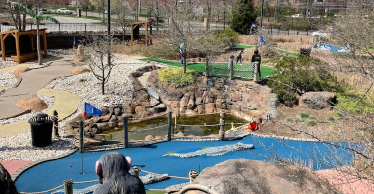 Putt Your Way Past Gorillas And Waterfalls At This New Jersey Mini Golf Gem
