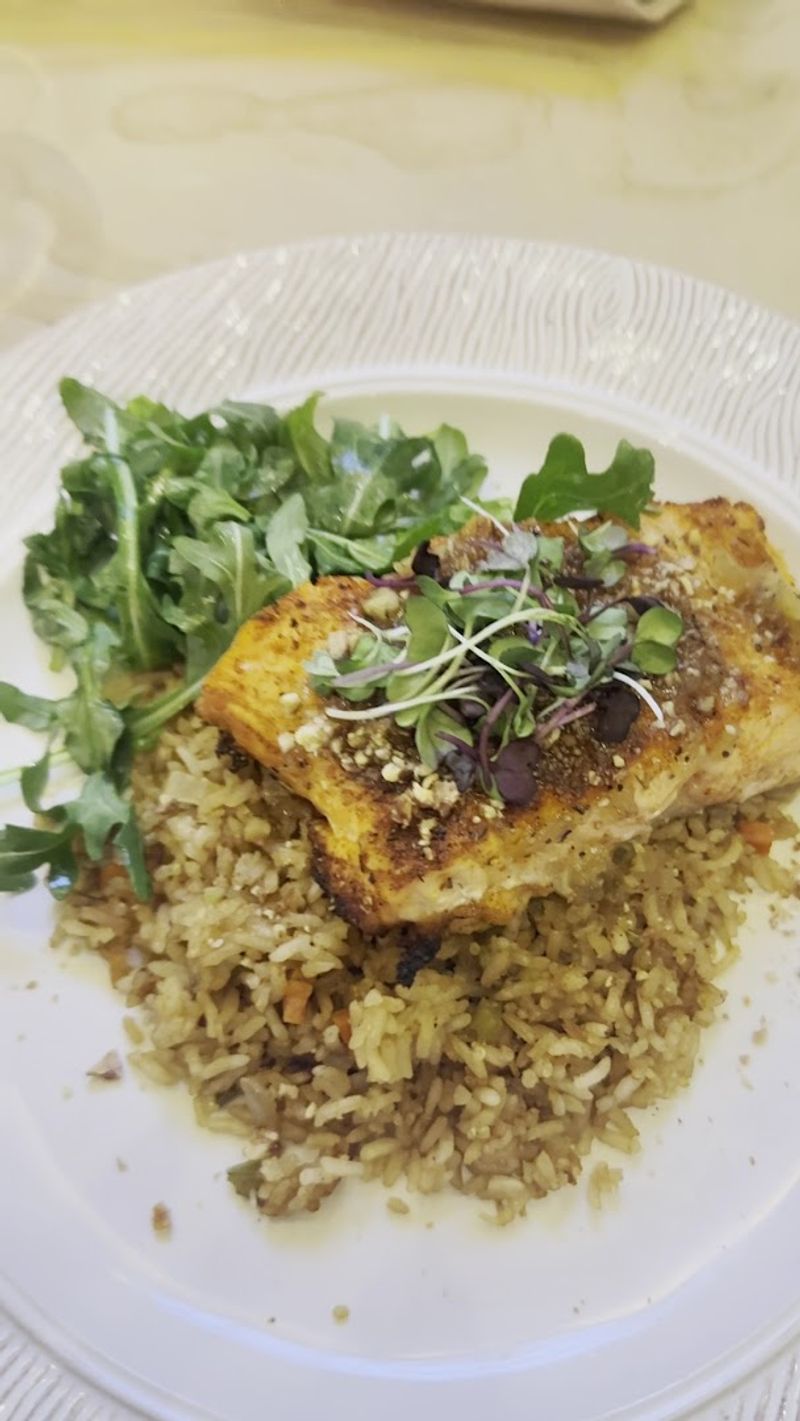 The menu has crowd-pleasers beyond the view