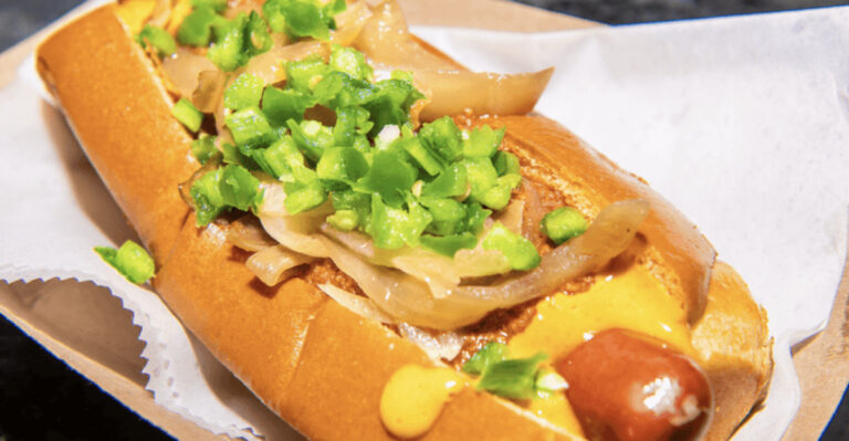 The Best Hot Dog In New Jersey Is Made In A Baguette And Served In A Basement