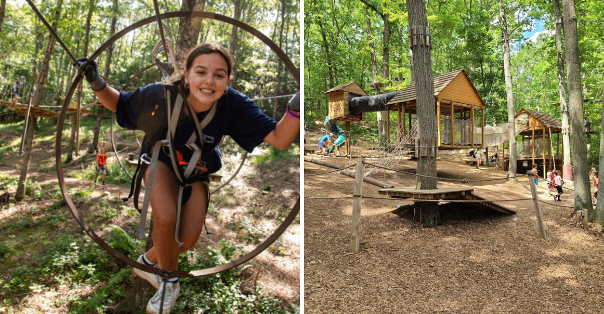 There’s a Hidden Adventure Park Deep in a New York Forest—and It’s Absolutely Incredible