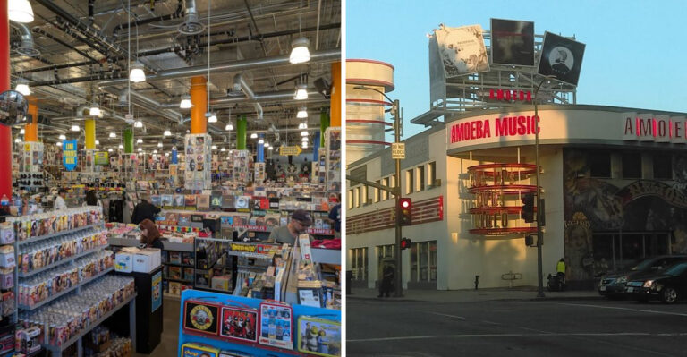 This California Music Store Has More Than a Million CDs, DVDs, and Vinyl Records Under One Roof