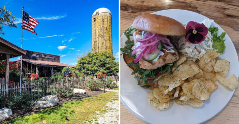 This Enchanting Indiana Farm Is a Restaurant, Antique Shop, and Winery All in One