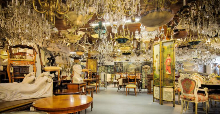 This Four-Story New Jersey Antique Mall Feels Like A Museum Where Everything Is For Sale