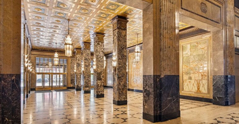 This Golden Detroit Landmark Is Packed With Art Deco Beauty