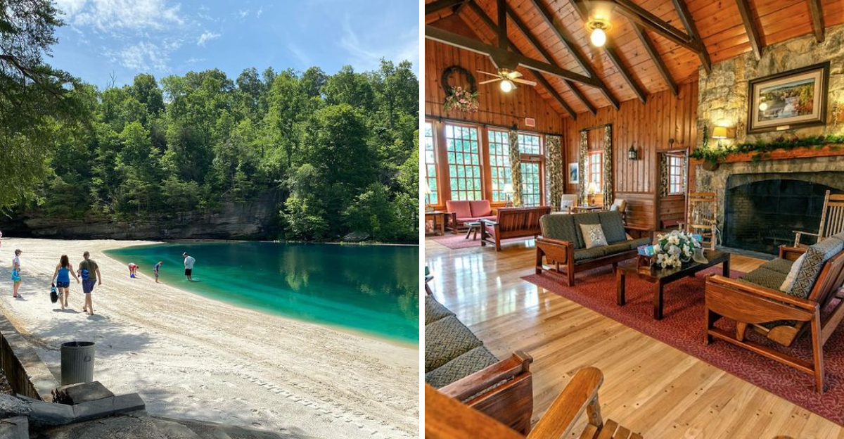 This Hidden Kentucky Beach Boasts Some of the Most Dazzling White Sand Around