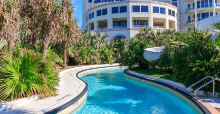 This Hidden Lazy River Condo On The Texas Coast Feels Like A Tropical Escape