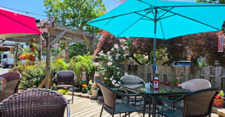 This Hidden Restaurant With a Rose Garden Might Be New Jersey’s Prettiest Summer Escape