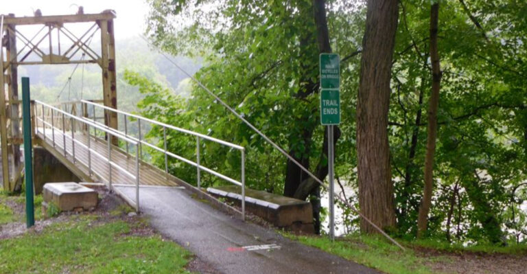 This Hidden Walking Bridge in Western Pennsylvania Feels Like a Secret Adventure