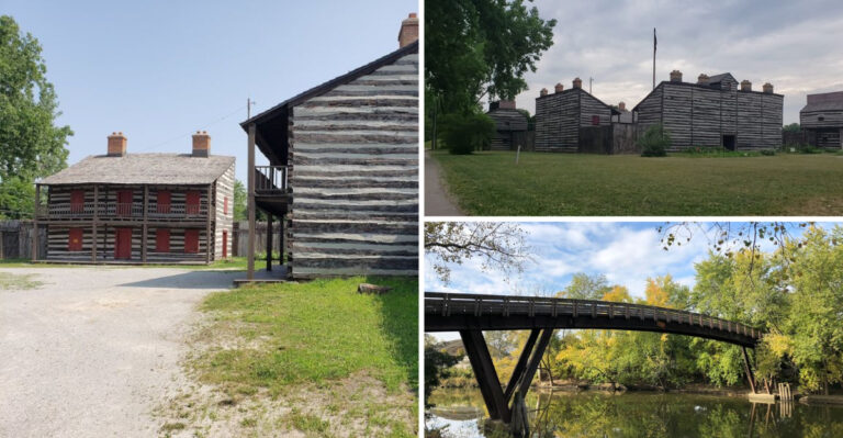 This Massive 1800s Frontier Fortress in Indiana Lets You Step Back in Time for Free