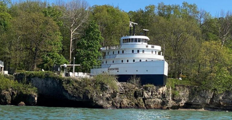 This Ohio Cliff House Was Built From A Legendary Great Lakes Freighter