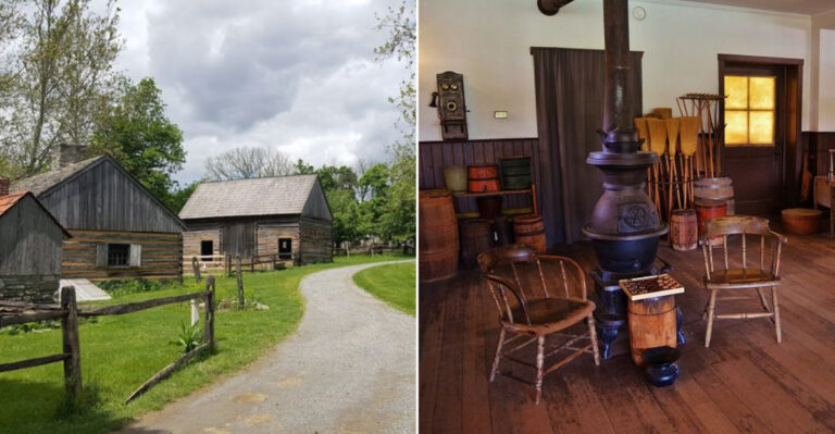 This Pennsylvania Museum Spans 100 Acres And Features A Village That Still Feels Like The 1800s