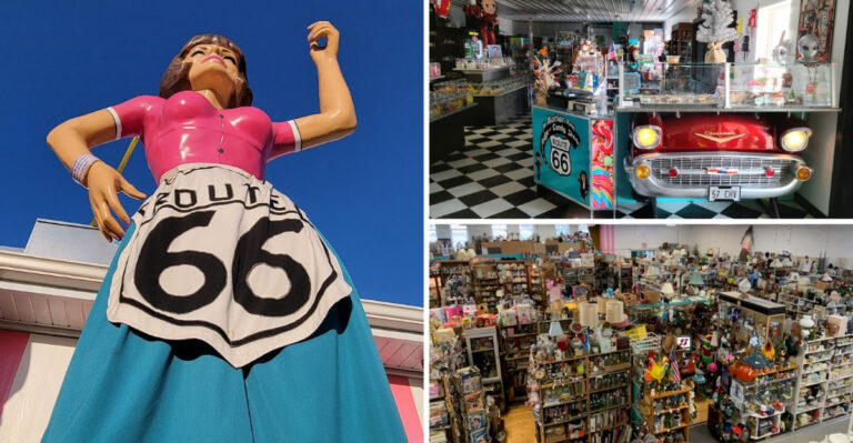 This Route 66 Antique Mall in Illinois Offers the Ultimate Americana Experience