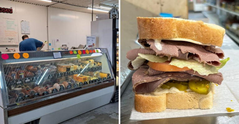 This Rural Indiana Market Hides a Deli Counter Serving $7 Sandwiches That Are Sliced-to-Order and Genuinely Massive