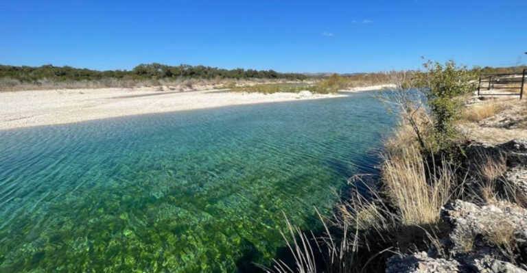 This Secret Texas Campground Has Water So Blue It Almost Doesn’t Look Real