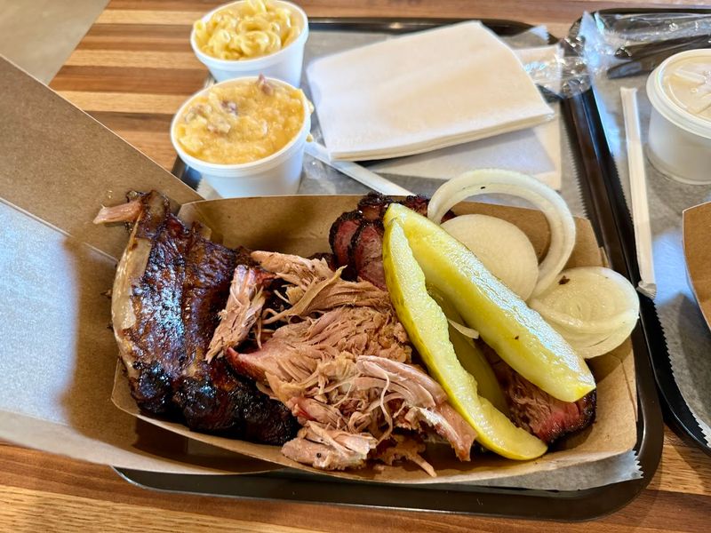 Pulled pork, ribs, and smoked meats make the menu hard to narrow down