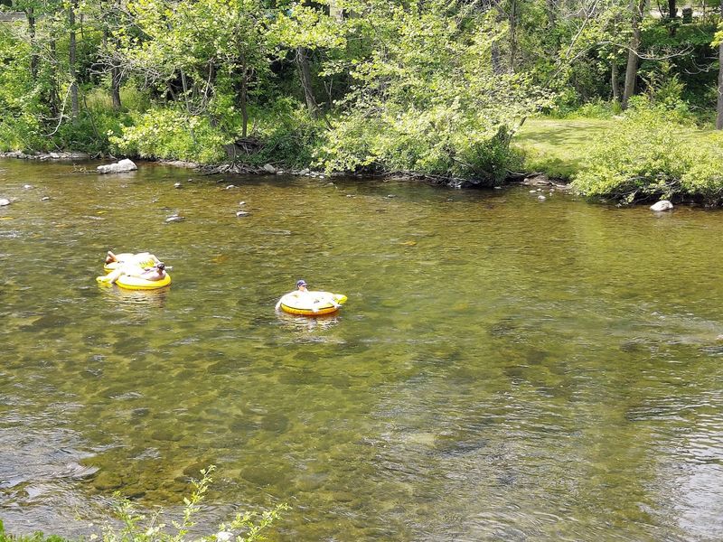 Crystal-Clear Little River With Mountain Views