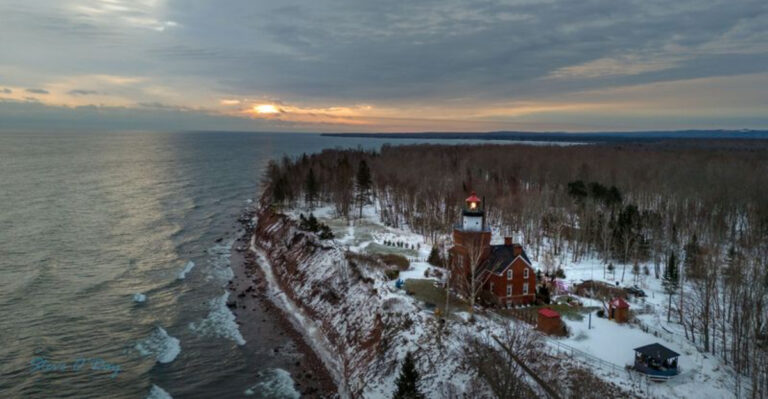 You Can Actually Book a Stay at This Historic Michigan Lighthouse on Lake Superior