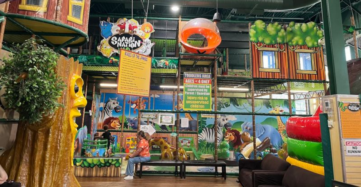 Your Kids Will Never Want to Leave This Giant Indoor Playground in North Carolina