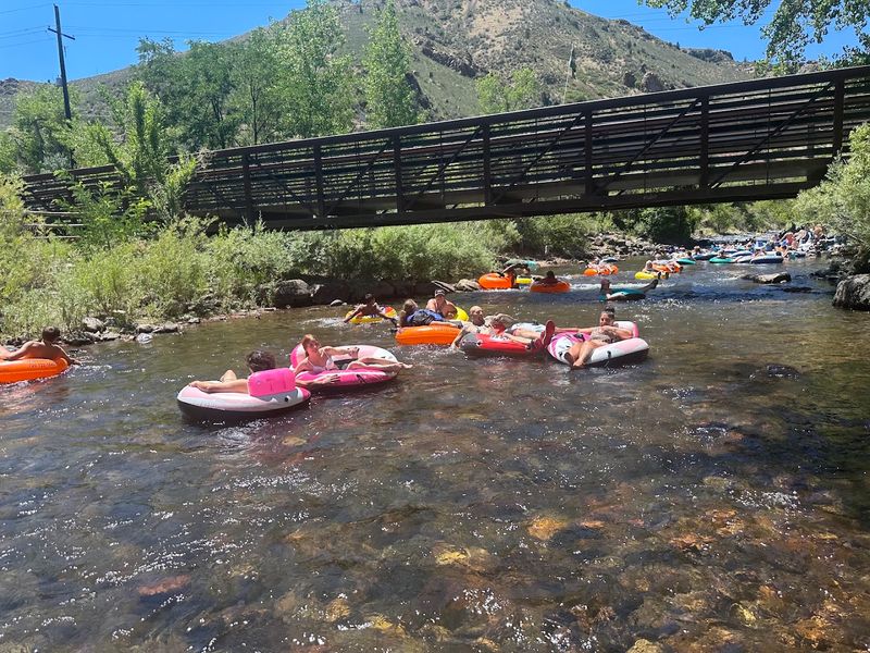 Clear Creek Tubing with Adventure West (Golden)