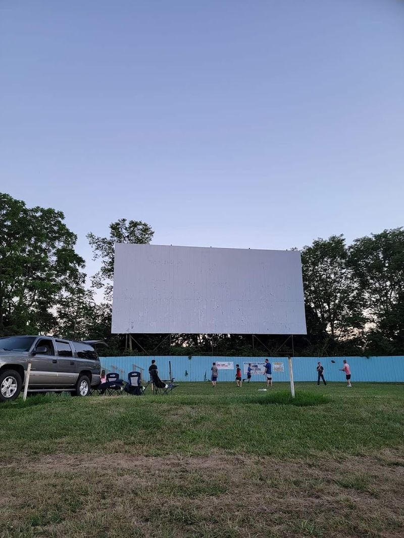 Where the Screen Rises Out of Farm Country