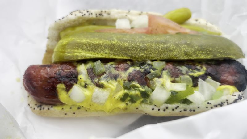 The Hot Dog That Justifies the Mileage The Hot Dog That Justifies the Mileage