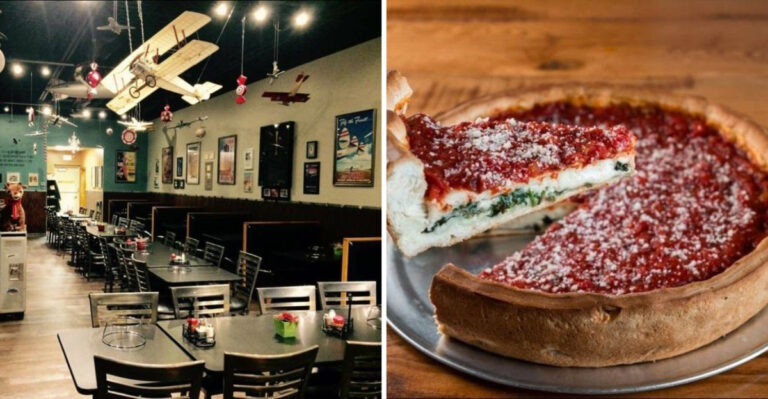 8 Indiana Deep-Dish Pizza Places Locals Can’t Stop Recommending
