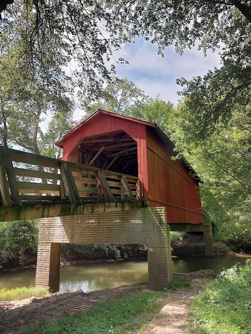 Historic Sugar Creek Covered Bridge (Glenarm) Historic Sugar Creek Covered Bridge (Glenarm)