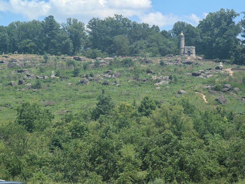 A Clear View Toward Little Round Top
