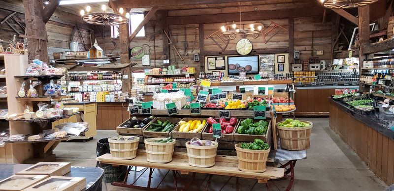 A Historic Barn Holds Fresh Produce and Scratch-Made Treats A Historic Barn Holds Fresh Produce and Scratch-Made Treats