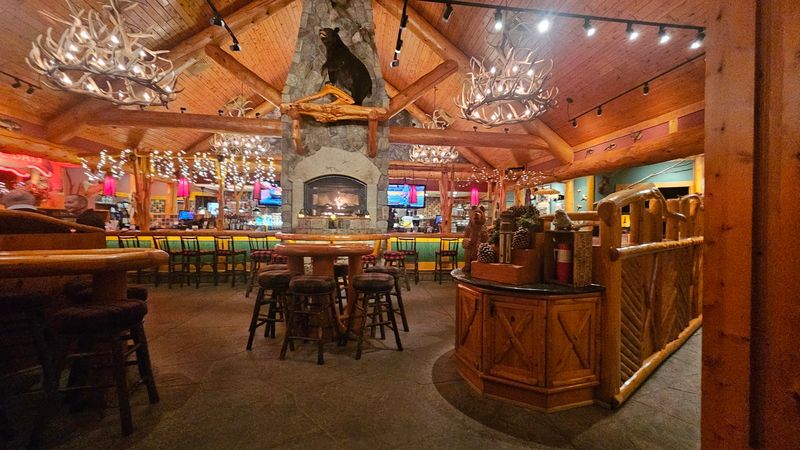 A Log-Cabin Entrance With Real Visual Punch