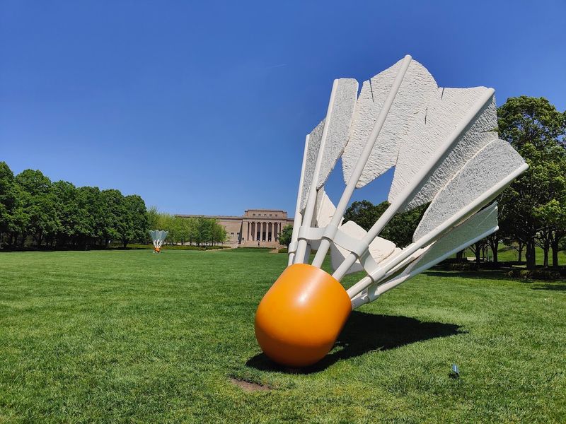 A Sculpture Garden With Kansas City Icons