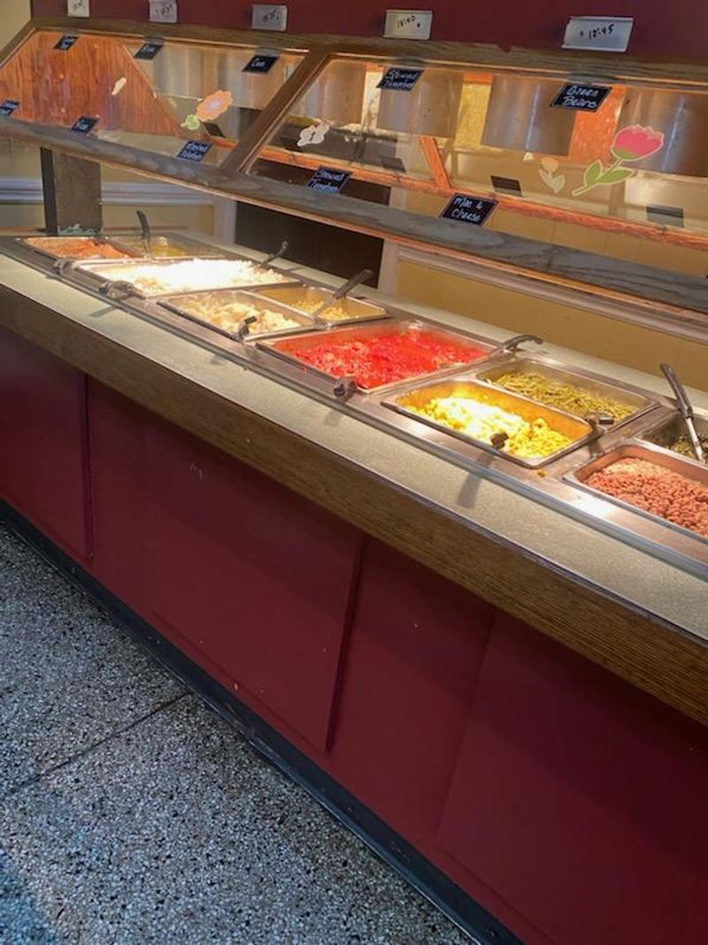 A buffet that feels organized, fresh, and easy to navigate A buffet that feels organized, fresh, and easy to navigate