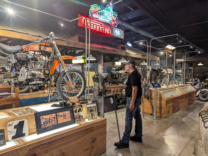 A motorcycle museum with real presence
