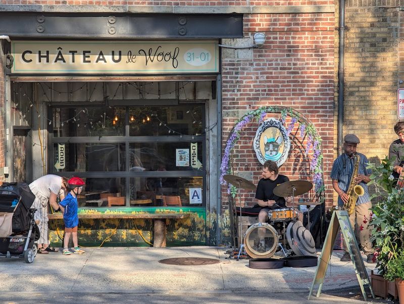 A neighborhood hub disguised as a dog café