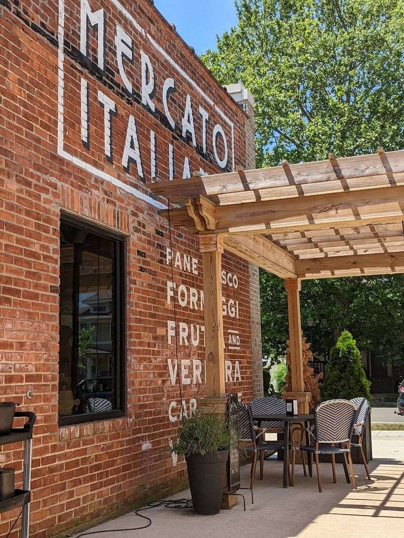 The Building Pulls You In Before the Pasta Ever Does The Building Pulls You In Before the Pasta Ever Does