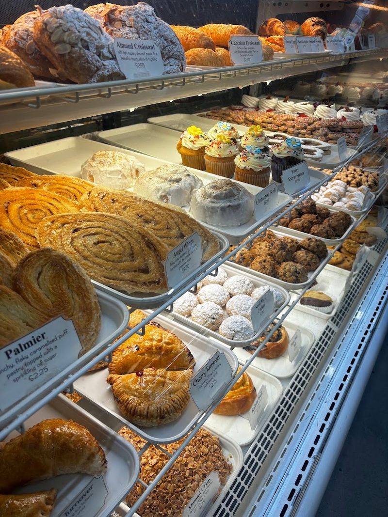 Bakery Section with Pastries and Sweets