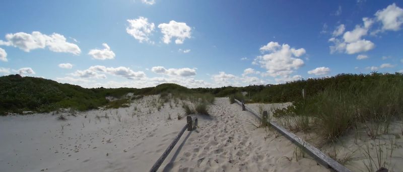 Beachcomb and explore the nature trails at Island Beach State Park Beachcomb and explore the nature trails at Island Beach State Park